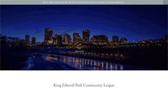 Desktop Screenshot of kingedwardpark.org